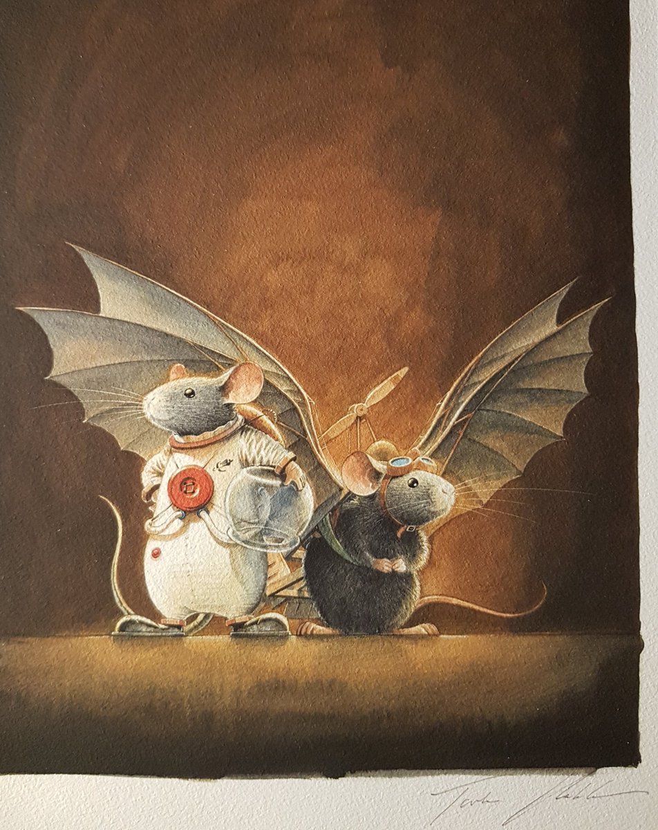 一组可爱的鼠小弟绘本插画艺术家torbenkuhlmann