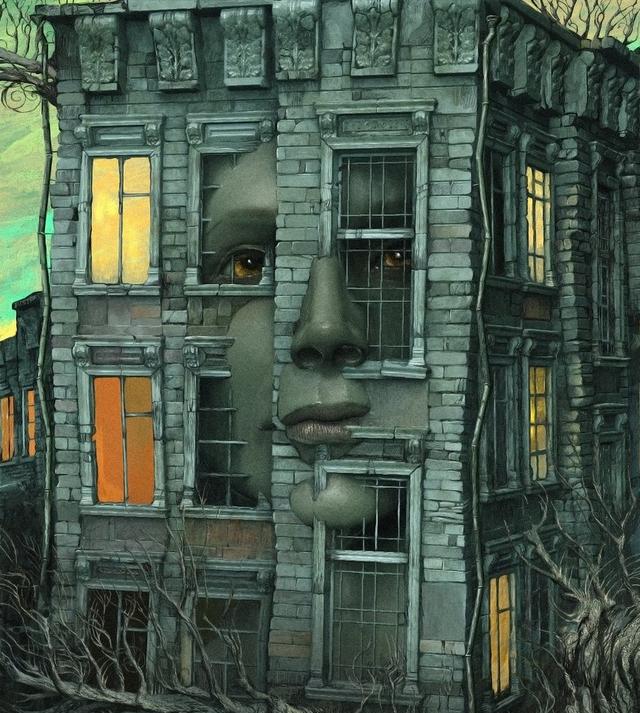 他的画透露出孤独和被困,引起千万人的共鸣