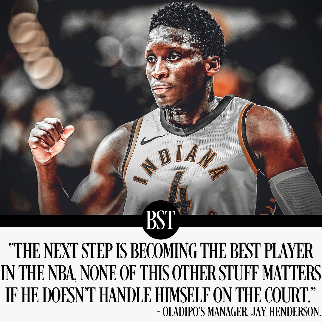 近日,步行者当家球星奥拉迪波的经纪人jay henderson,在接受采访时