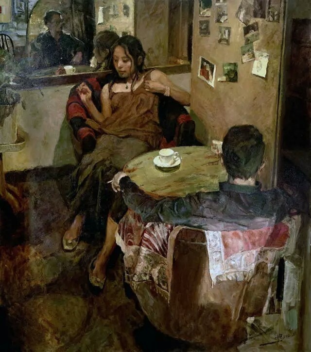 厚重的色彩崔小冬油画作品欣赏