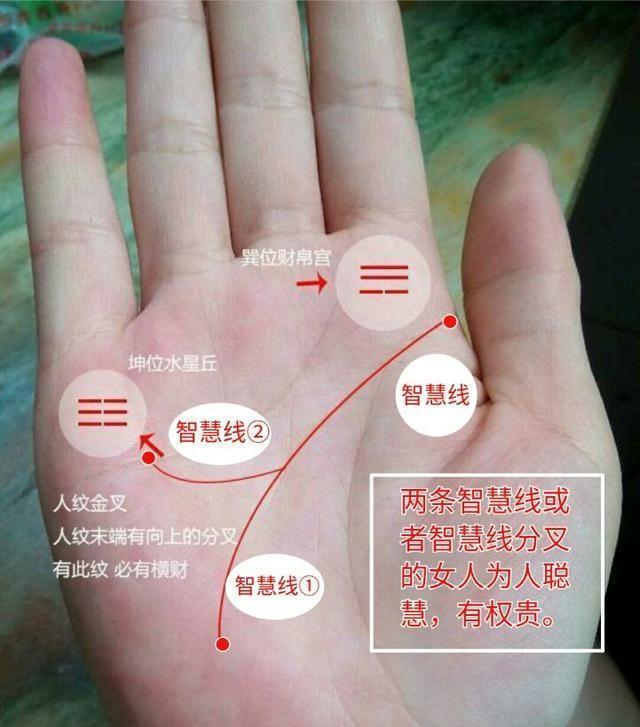 这几个手相运势与财运极佳常有贵人相帮注定富贵