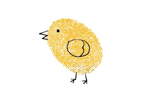 手指画,简单又易学,小朋友又喜欢