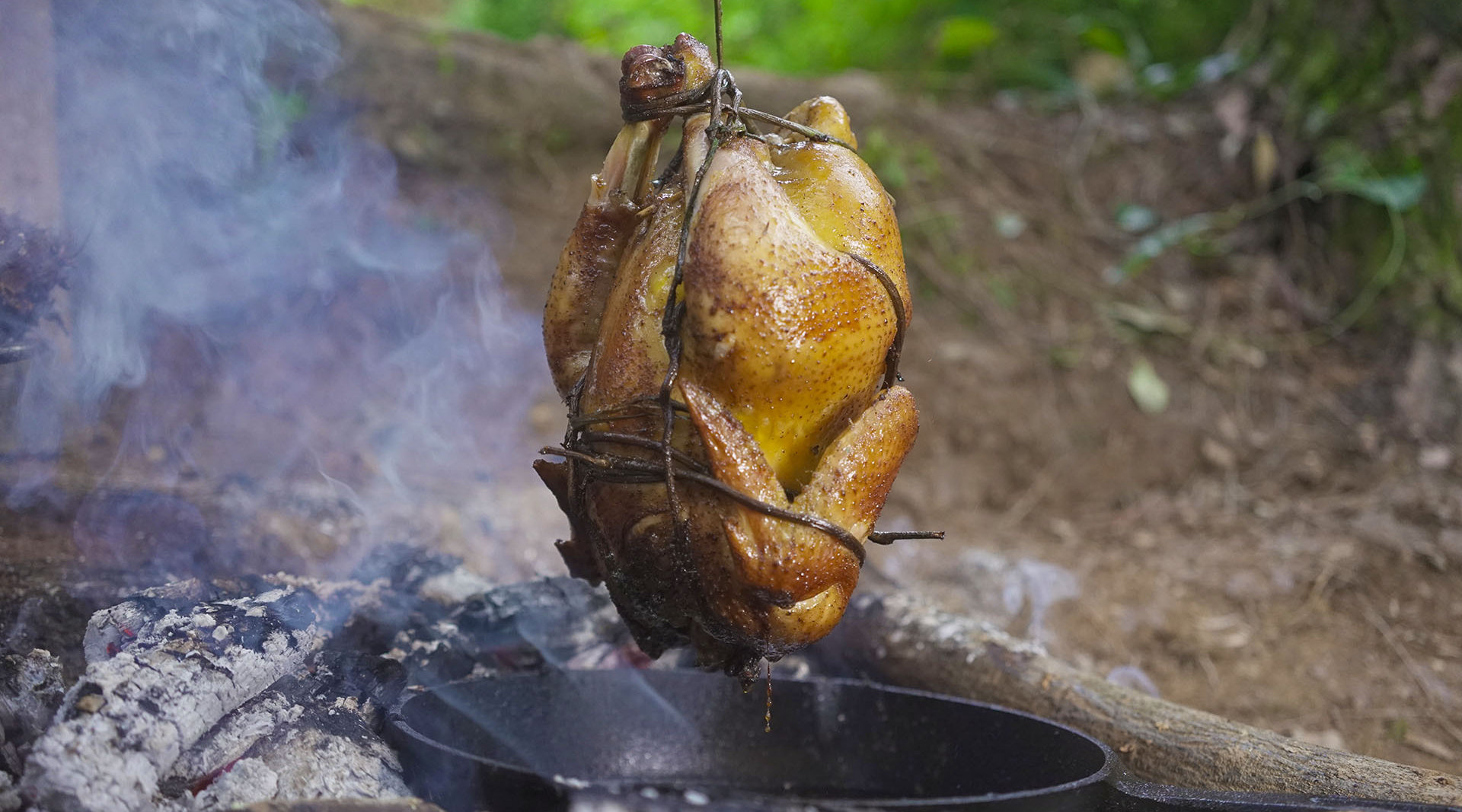 想吃整只鸡又怕腻,这样做烤鸡吃两只都没问题!