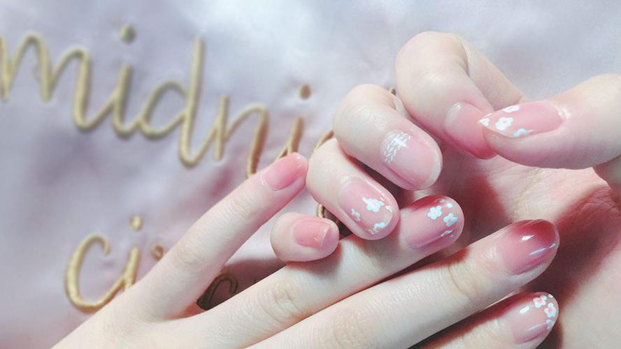 少女感粉嫩美甲原来还能招桃花?