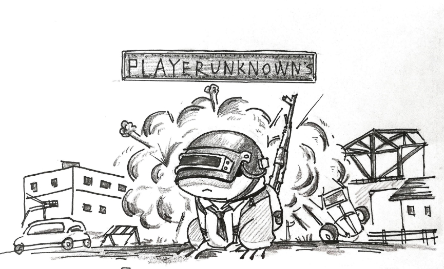 绝地求生:高倍镜放大后那些平时看不到的东西 吃鸡趣味彩蛋