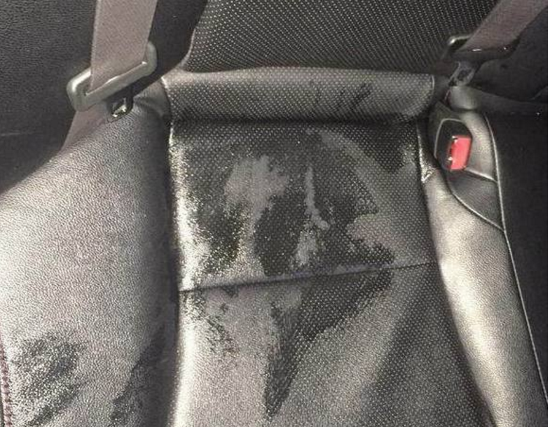 滴滴拉到女大学生,事后发现座位上一滩水,低头一闻差点吐了