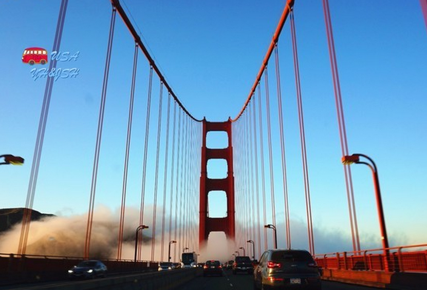 金门大桥世界上最大的单孔吊桥之一