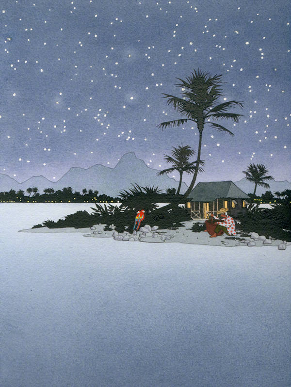 岁月静好插画 by yan nascimbene