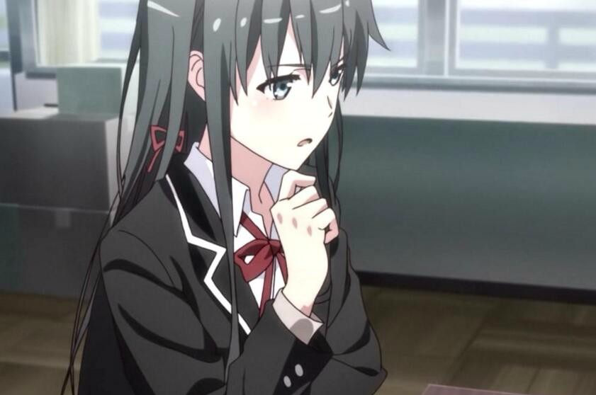 结衣和雪乃同时向男主表达了自己的爱意.八幡究竟选择了谁呢?