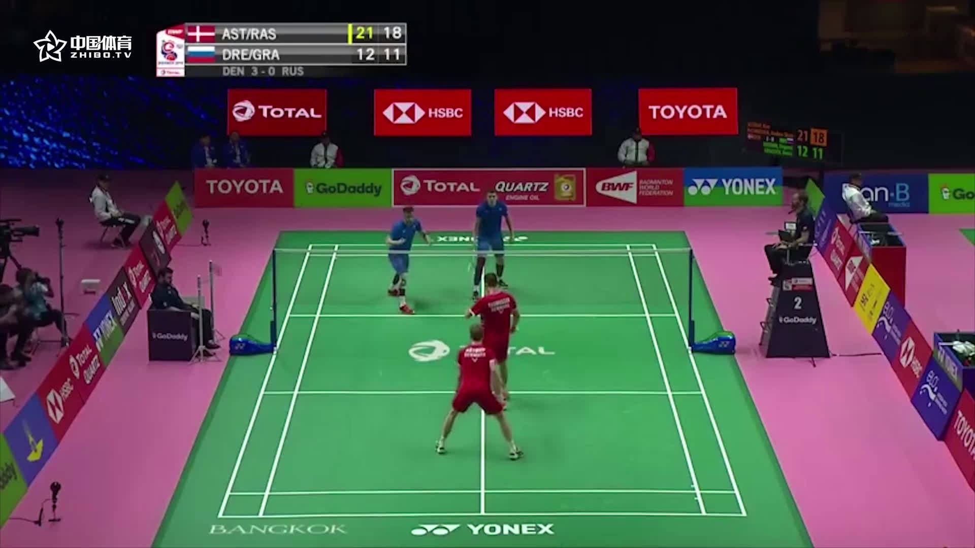 《中国体育》直播带你直击 2018汤尤杯 蔡赟毒