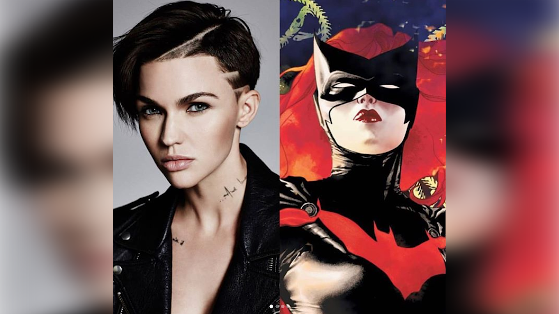 美爆帅翻,男女通杀!鲁比·罗丝出演蝙蝠女侠