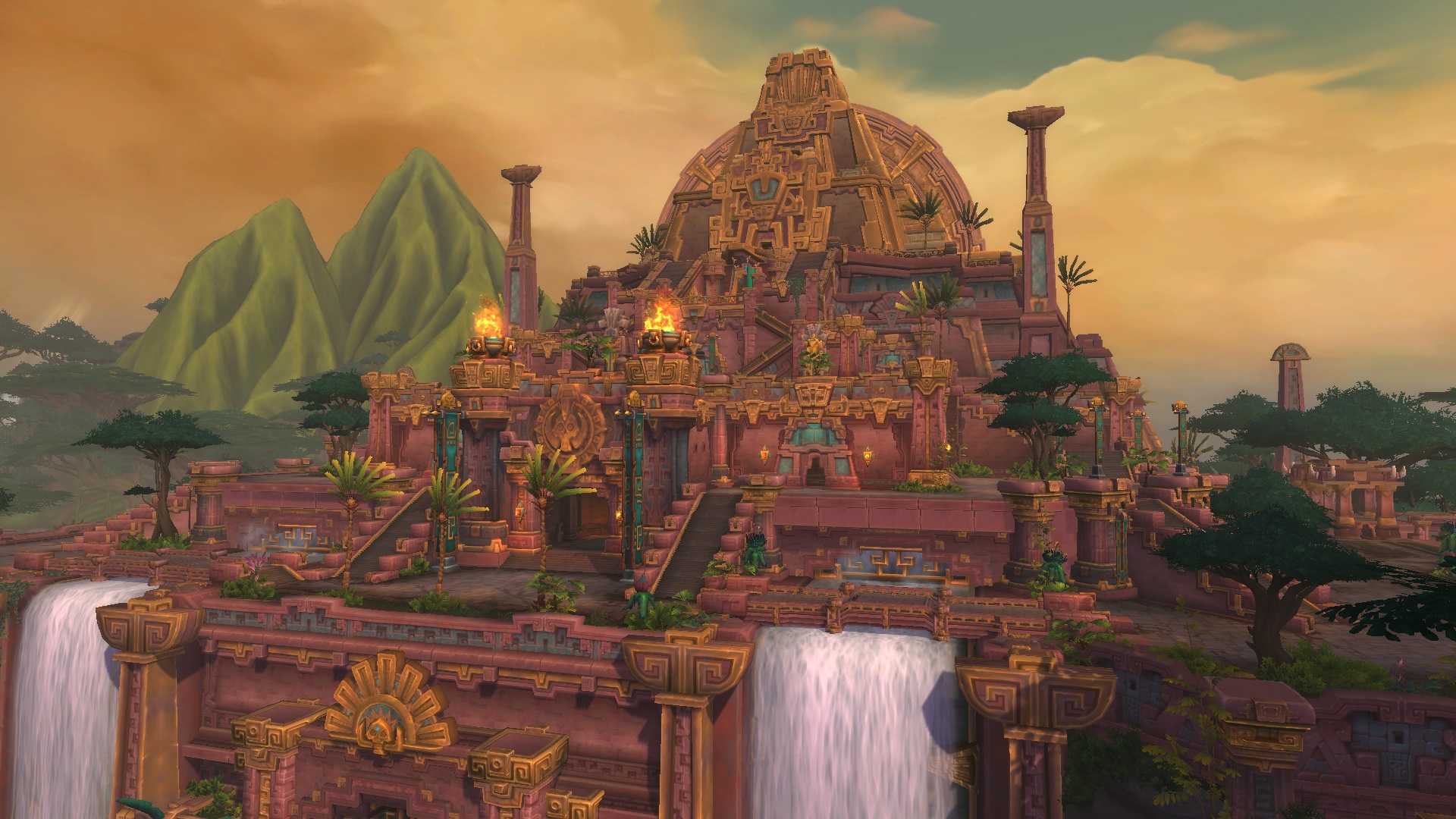 魔兽世界8.0部落主城化身魔幻重庆 3d建筑让玩家找不着北