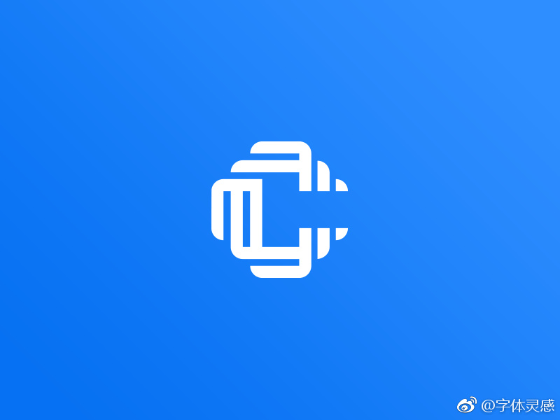 C字母logo设计