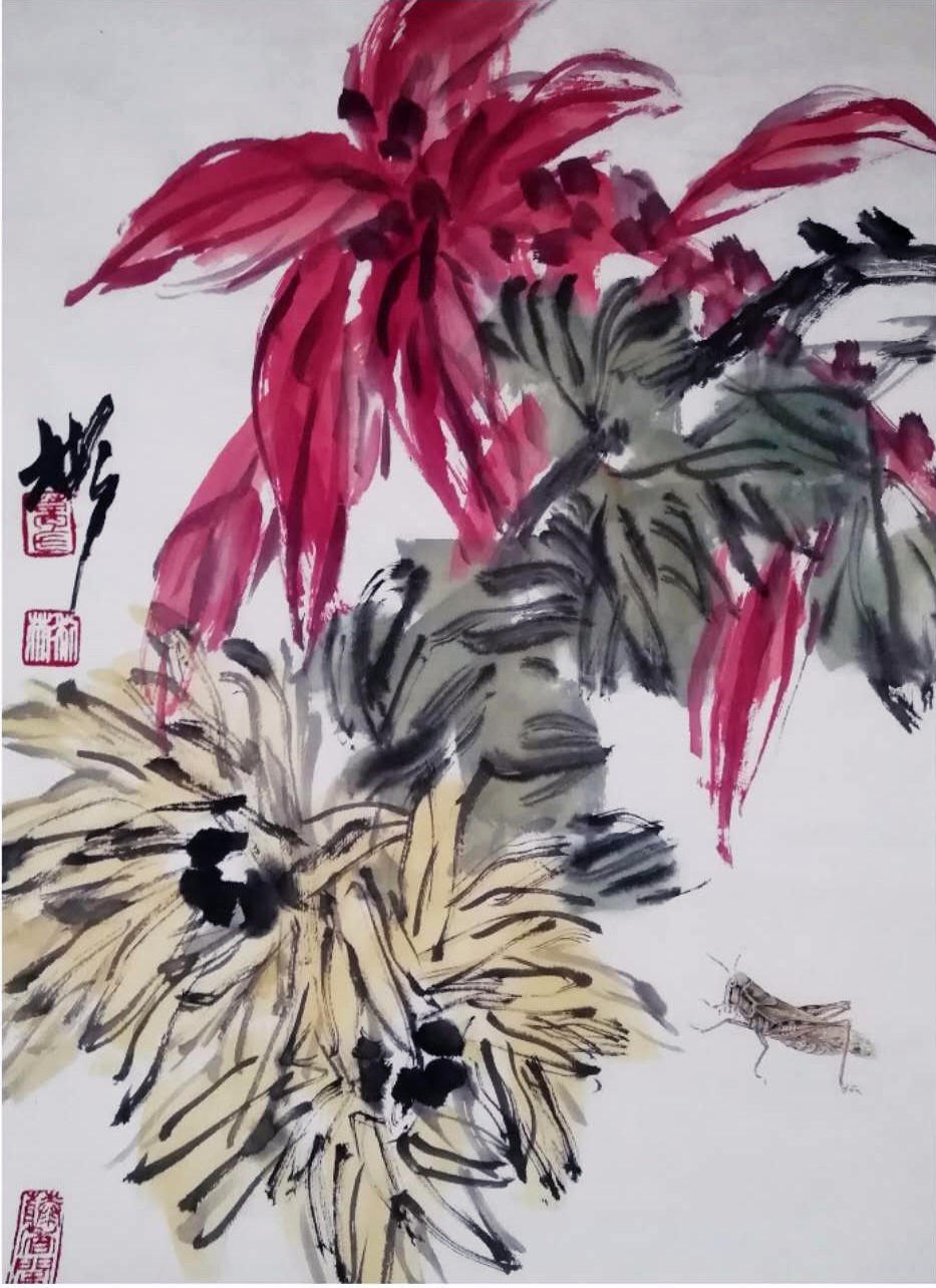 名家葛利彬先生惟妙惟肖的草虫世界