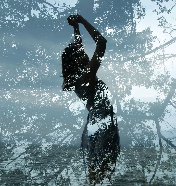 双重曝光,就是让影像重叠在一张照片上