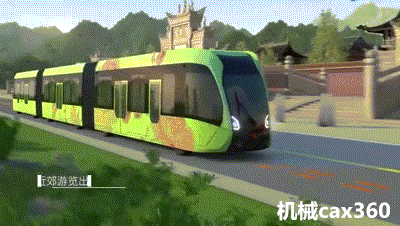 全球首列无轨电车来了,造价是有轨电车的1/5,还是中国制造!