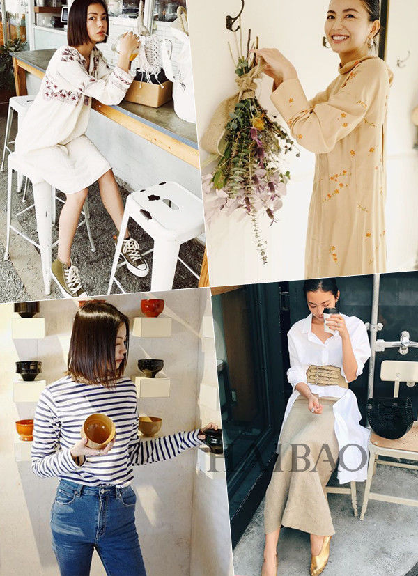 日本名模mikko的30 甜系穿搭!