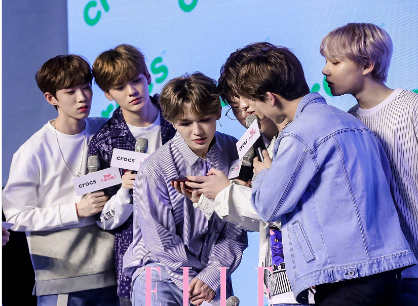 乐华七子即将推出首张音乐专辑《the first》公开录音花絮