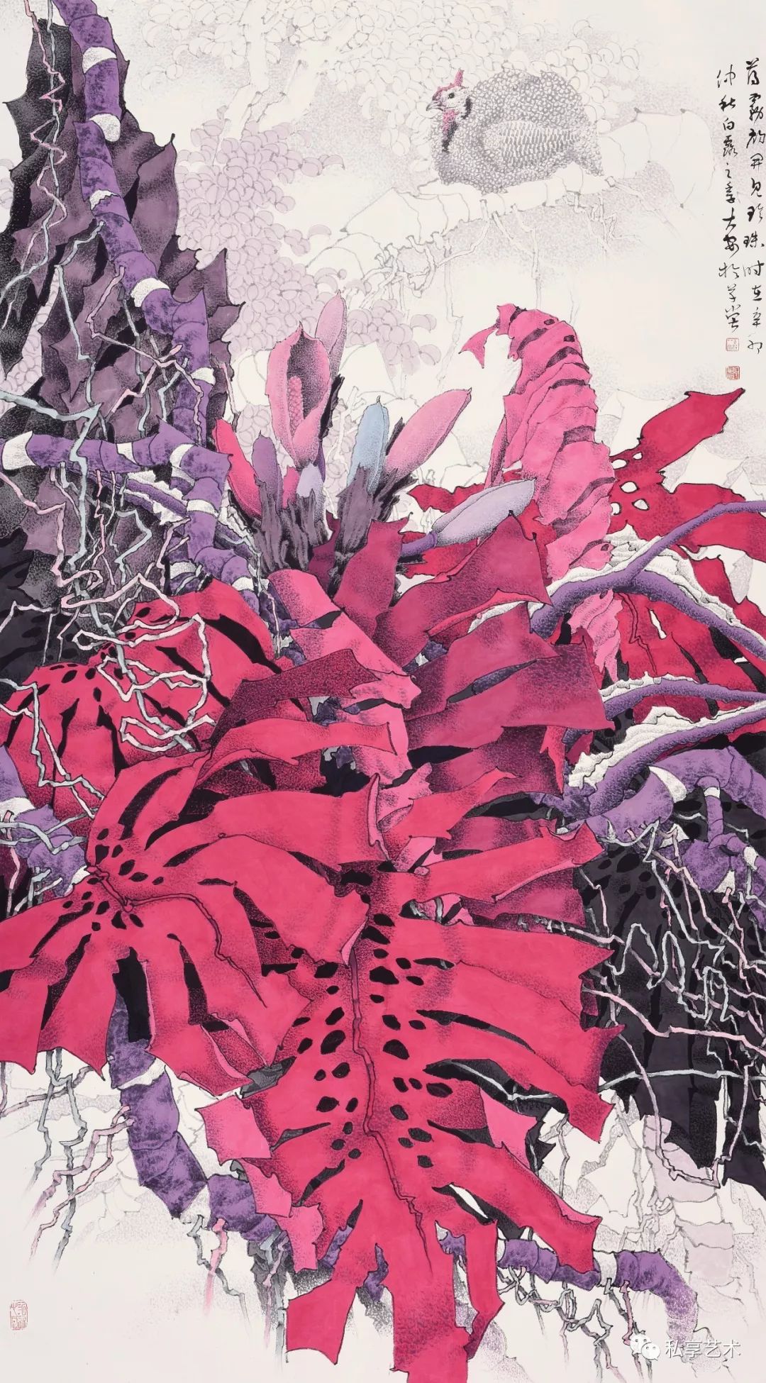 江苏省美术馆丨绿野仙踪崔志安花鸟画作品展
