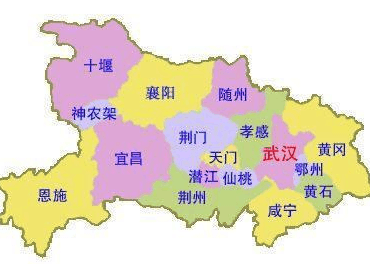 湖北省最"较劲"的两座城市,第二大城市是它?还是它?