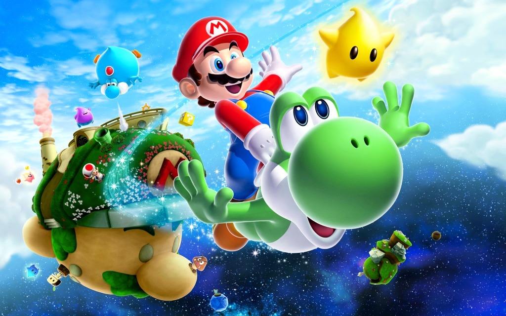 童年经典的游戏《超级玛丽》!