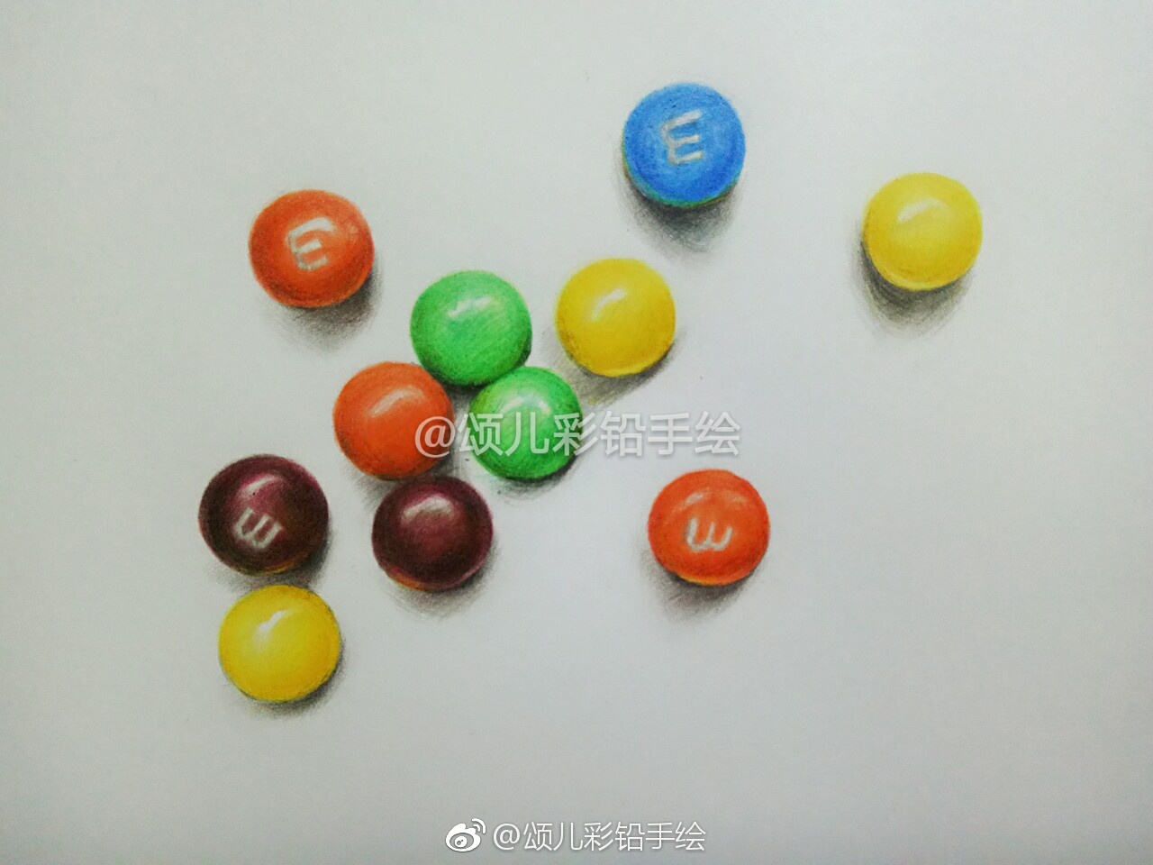 彩铅m豆投稿颂儿手绘