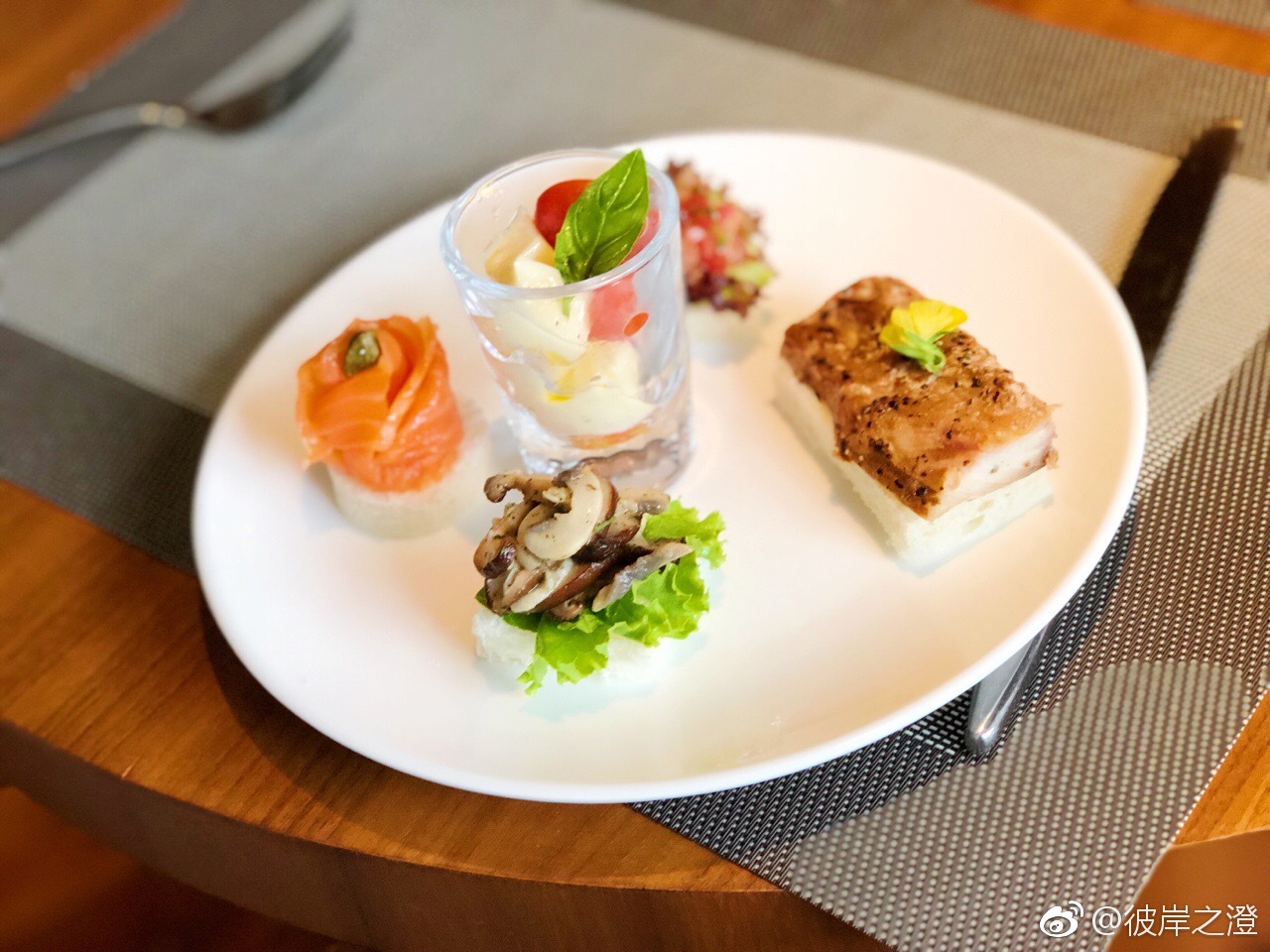 下午茶约一个咸点比甜点好吃