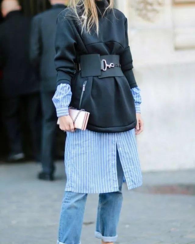 女生搭配:用腰封抢救三种穿搭缺陷,再也不怕埋没好身材比例!