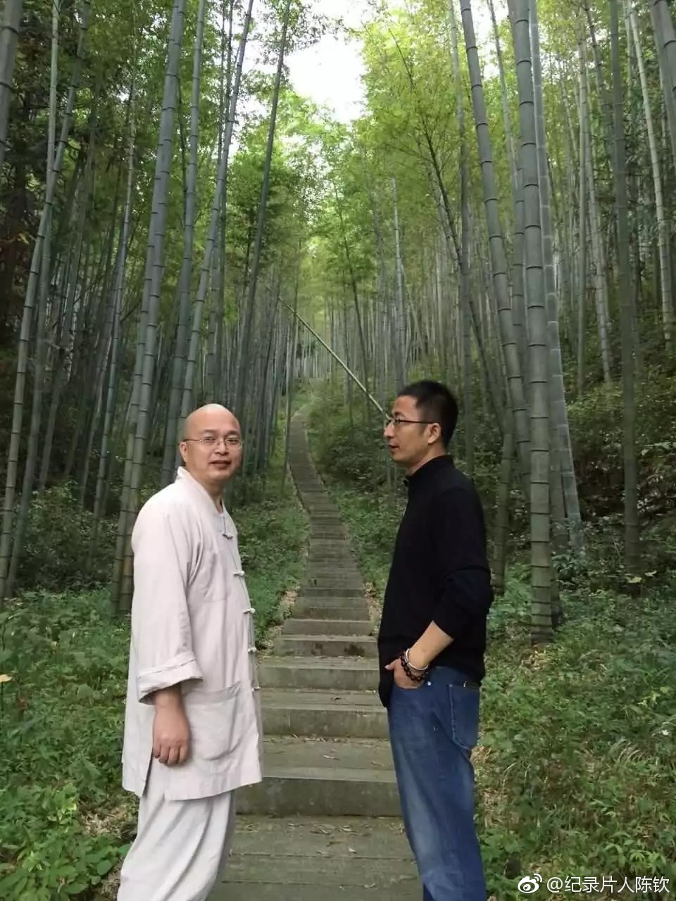 说走就走的旅程下午喝茶忽然想念悟德法师了就决定立即出发