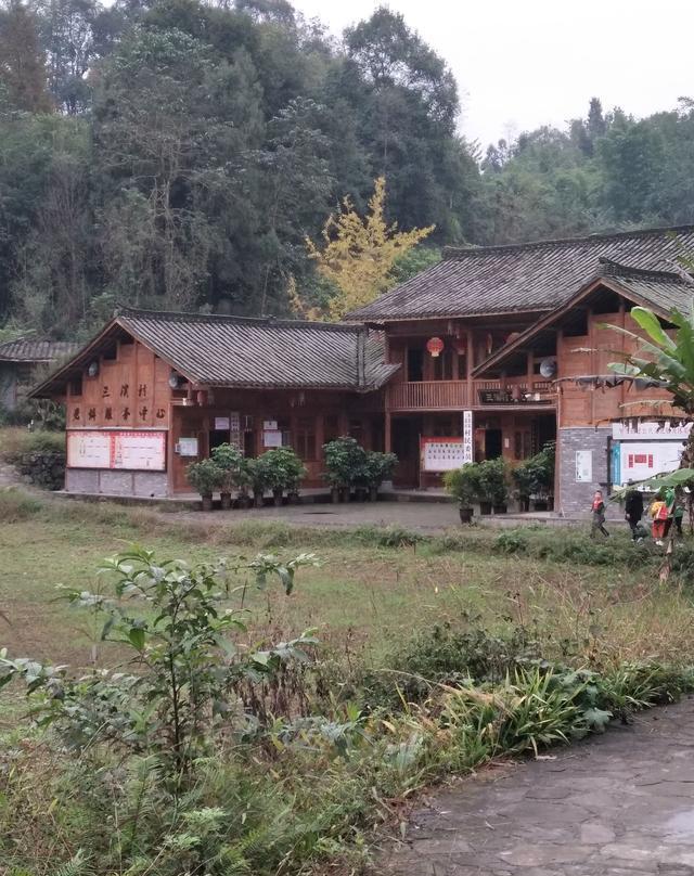 防古木屋实景图