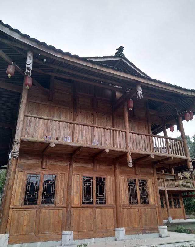 防古木屋实景图