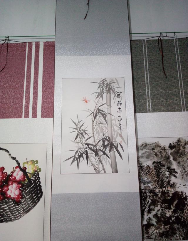 我教大家来裱画——淡雅竹子双色裱|竹子|费边|画芯_新浪新闻