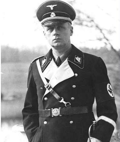 不靠拼爹出生入死的官二代党卫军装甲兵上尉里宾特洛普