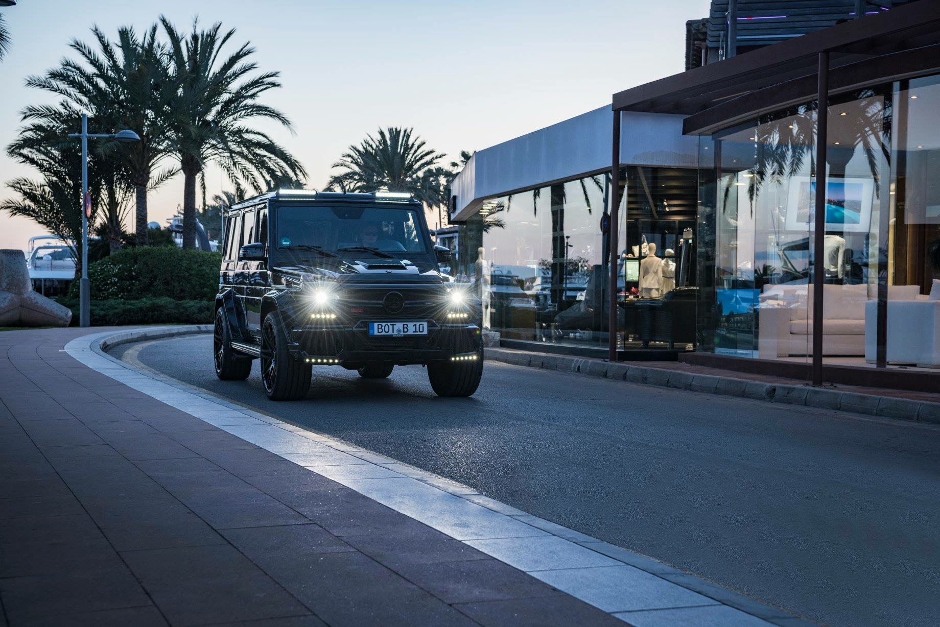 672/ 9基于奔驰g63,巴博斯850,最大马力提高到625千瓦,最大扭矩850