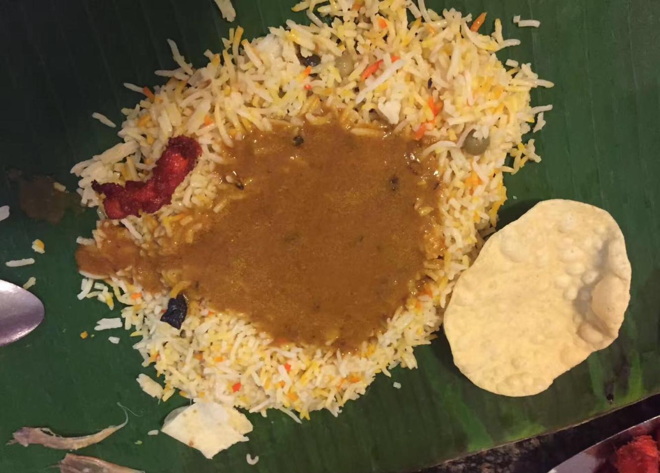 神奇的国度, 印度手抓香蕉叶饭你能吃下去?