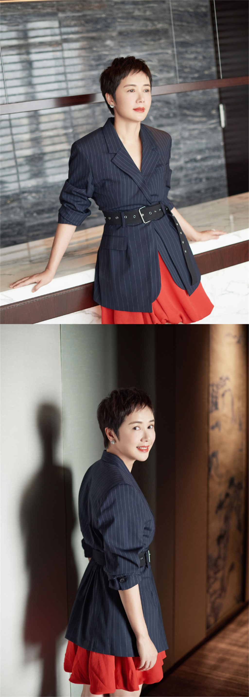 蒋丽雯快50岁,却越发性感迷人,网友:颜值演技衣品通通在线!