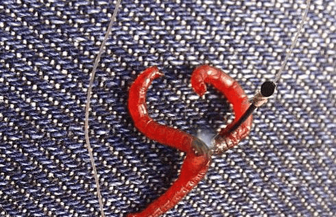 用红虫钓鱼没效果, 你是怎么挂钩的?