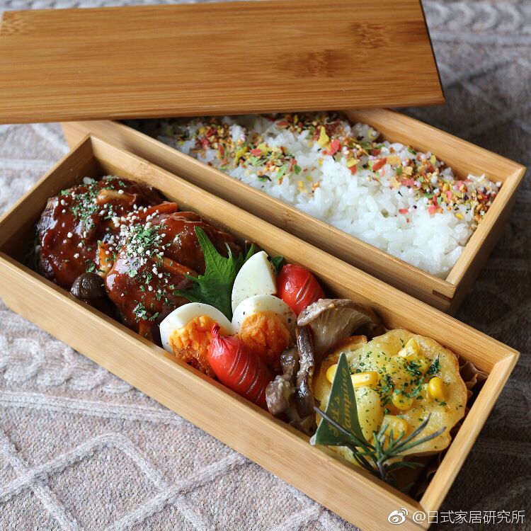 日本主妇かなこ每天给老公带的便当,这颜值也真是高.