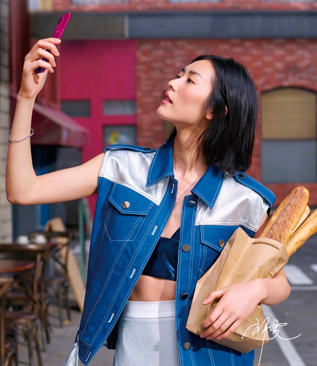 大表姐刘雯相约北京:见证vivo x23发现更多美新品发布会