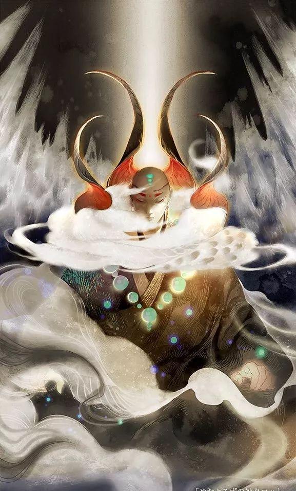 插画|超有仙气的和风式仙神欣赏