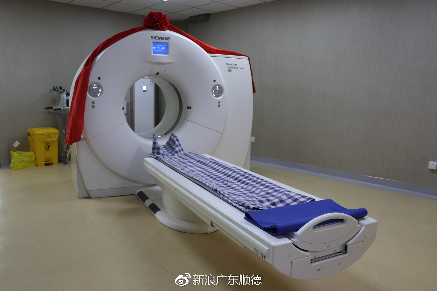 顺德和平外科医院引进超炫速"相机"西门子双源ct