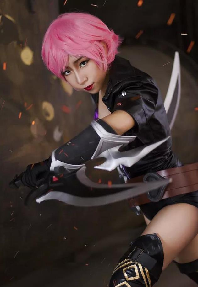 王者荣耀阿珂致命风华cos不是你记忆中的荆轲