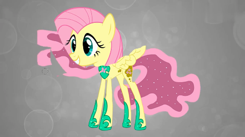 《小马宝莉》柔柔和珍奇变身月亮魔驹