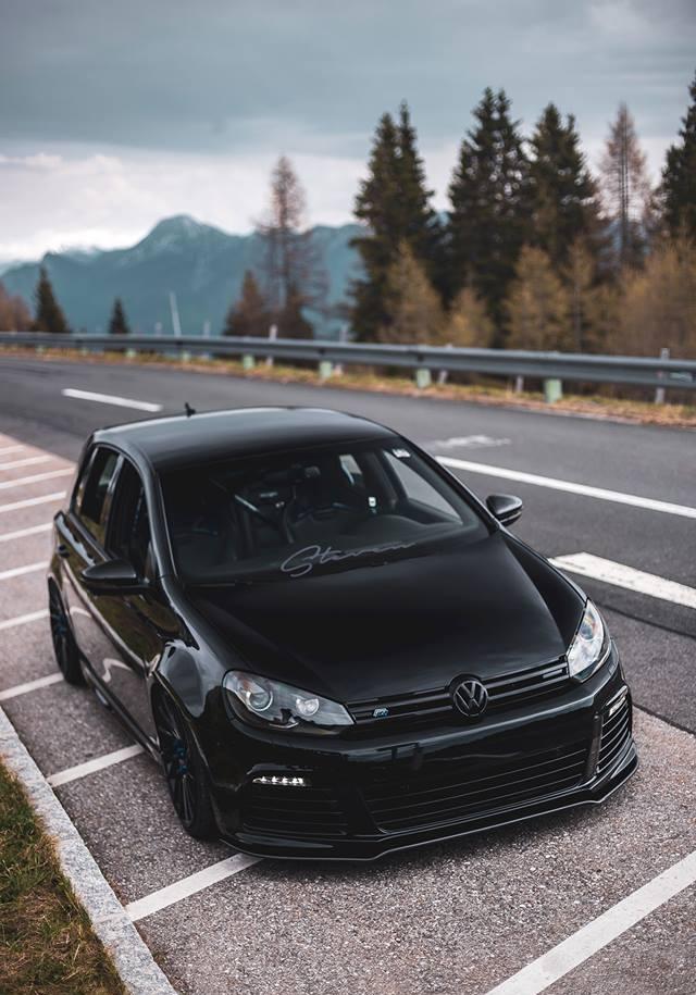 装上防滚架只为展示不凡内在,黑武士高尔夫mk6改装案例