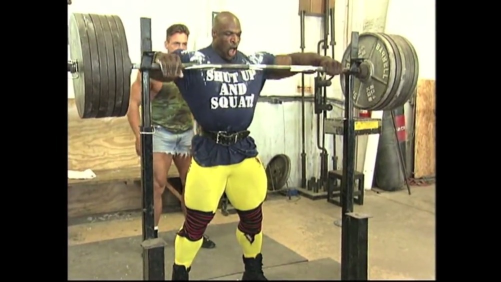 cj健身 奥赛传奇罗尼库尔曼 ronnie coleman 巅峰时期虐腿.