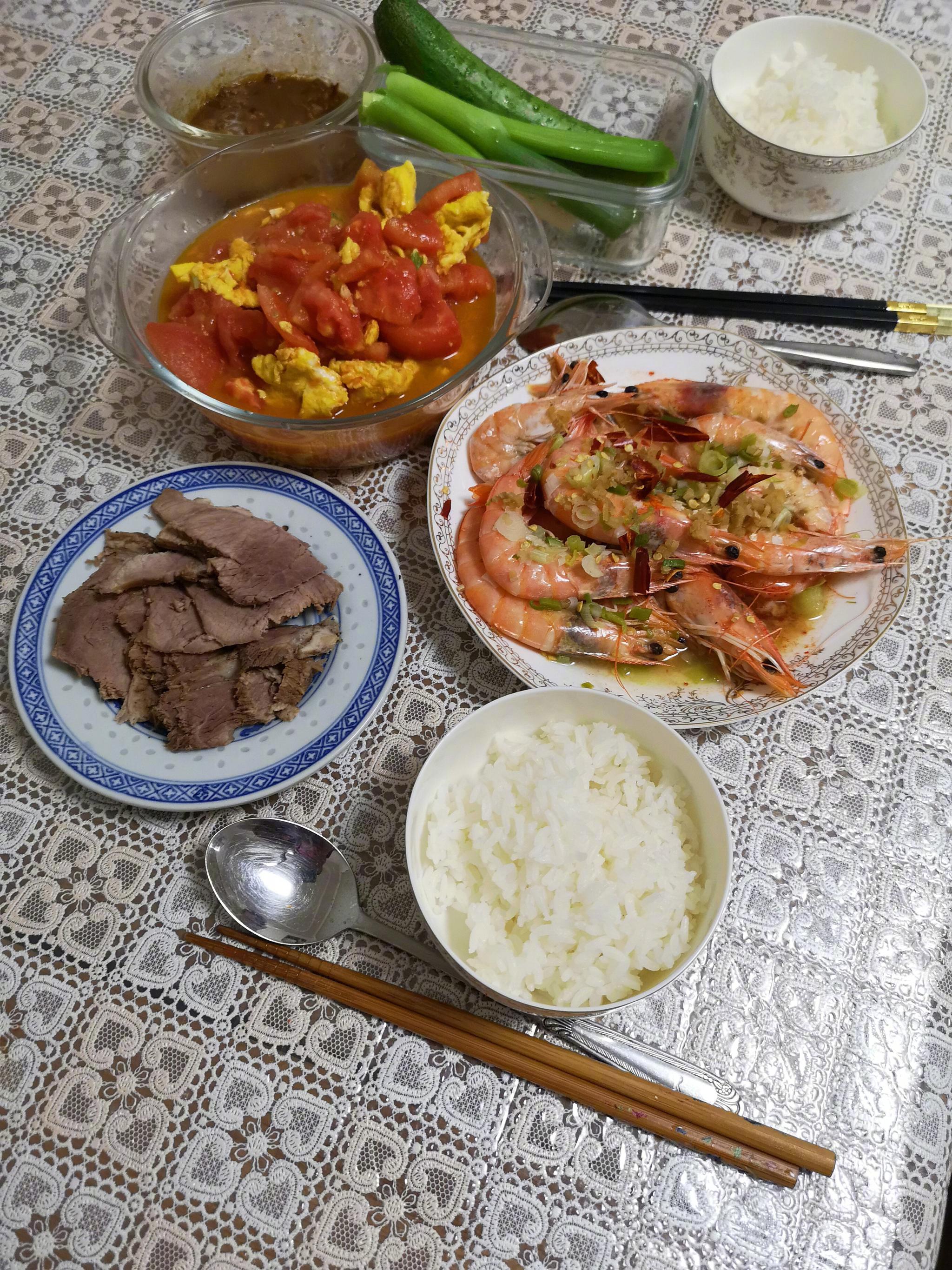 简单二人晚餐