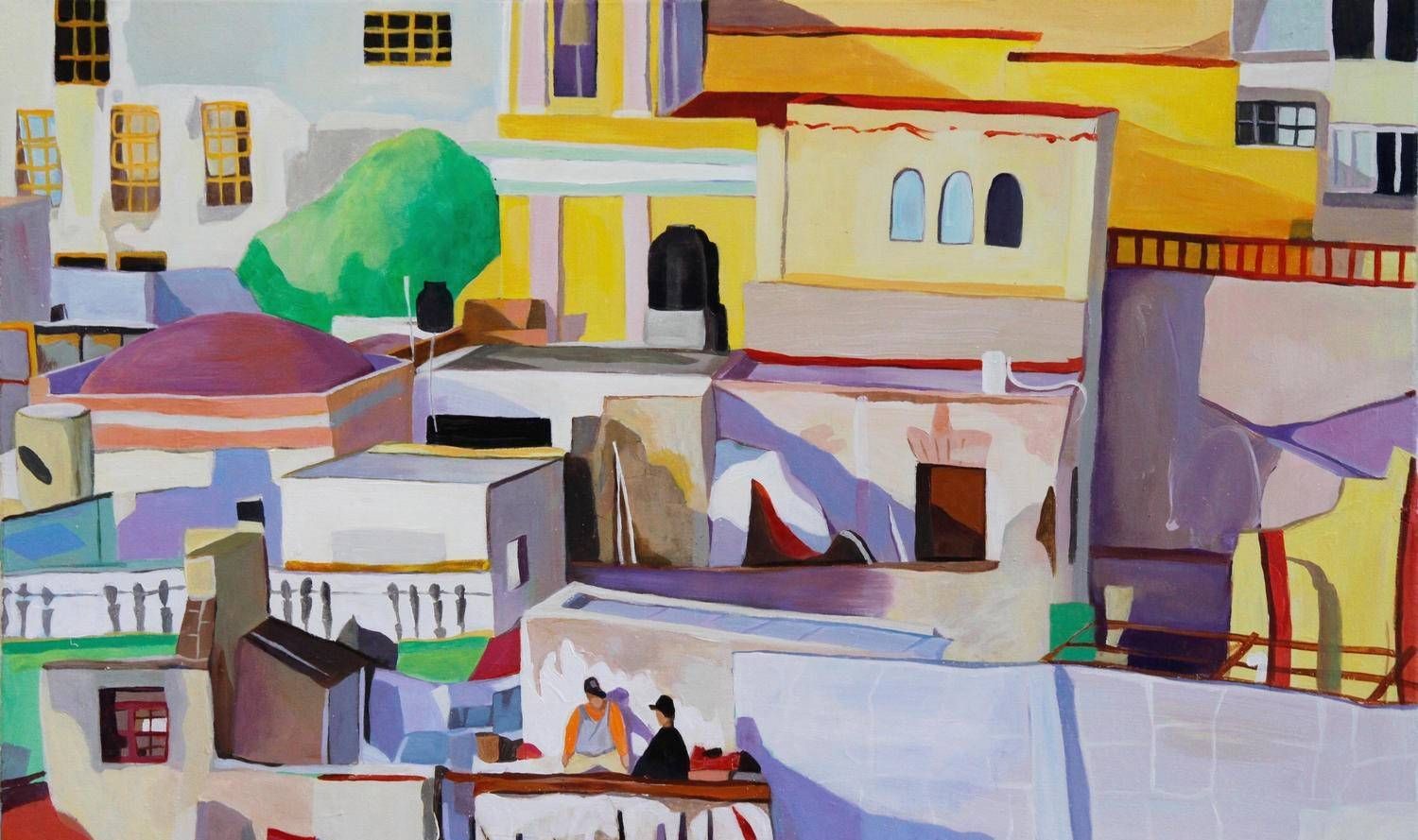 中央美术学院油画系毕业生刘溪子室内场景系列油画作品