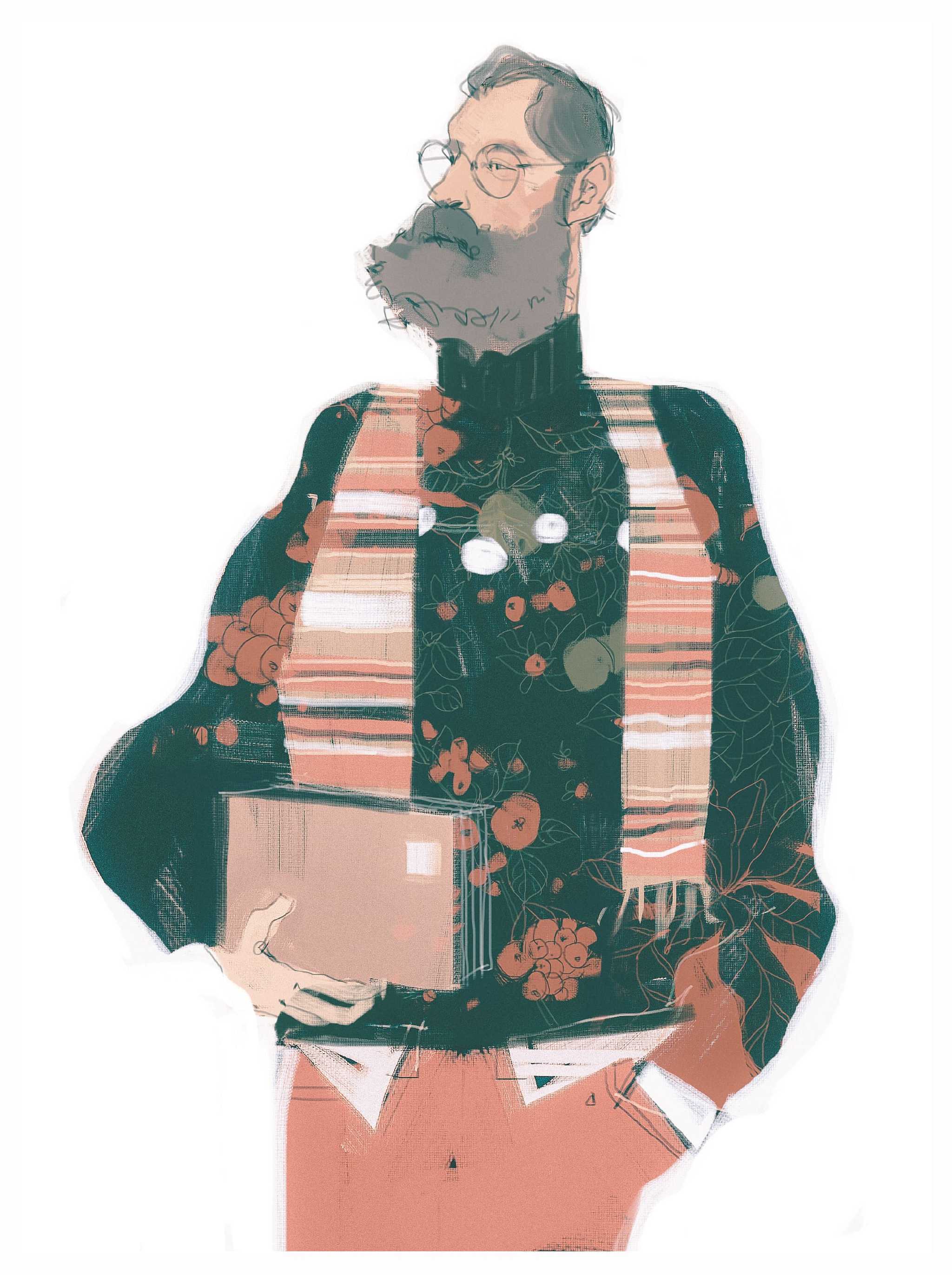 俄罗斯插画师daryashnykina的作品不仅富有艺术性