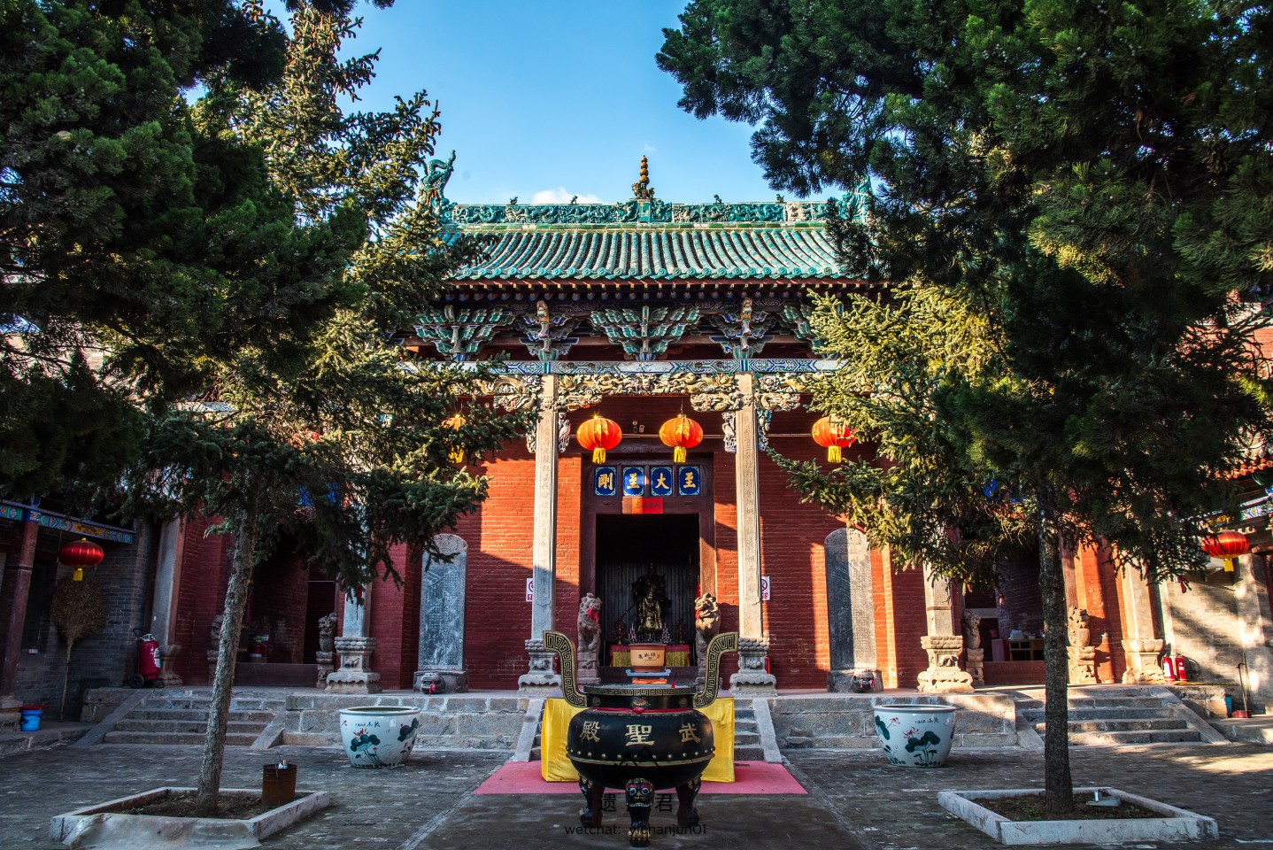 晋东南,府城关帝庙石雕和木雕