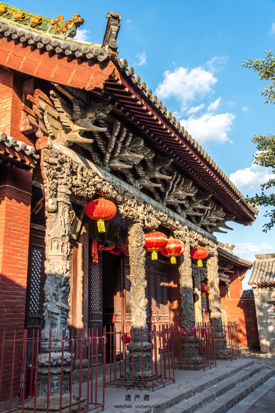 晋东南,府城关帝庙石雕和木雕